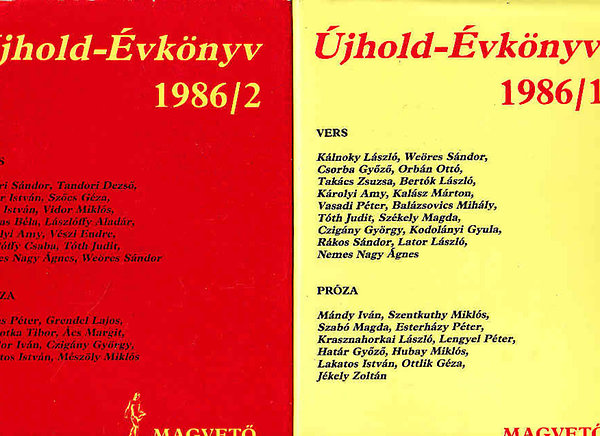 Magvet� K�nyvkiad� - �jhold-�vk�nyv 1986/1-2.