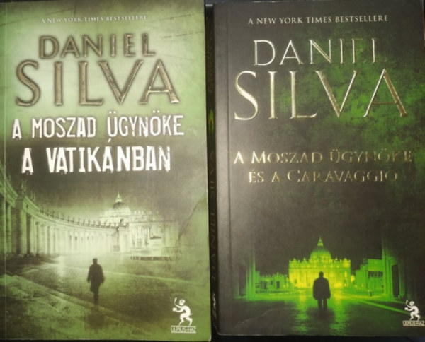 Daniel Silva - 2 db Daniel Silva: A Moszad gynke a Vatiknban + A Moszad gynke s a Caravaggio