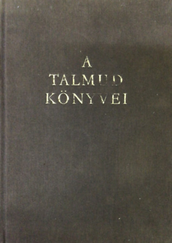 Ikva kiadó - A Talmud könyvei