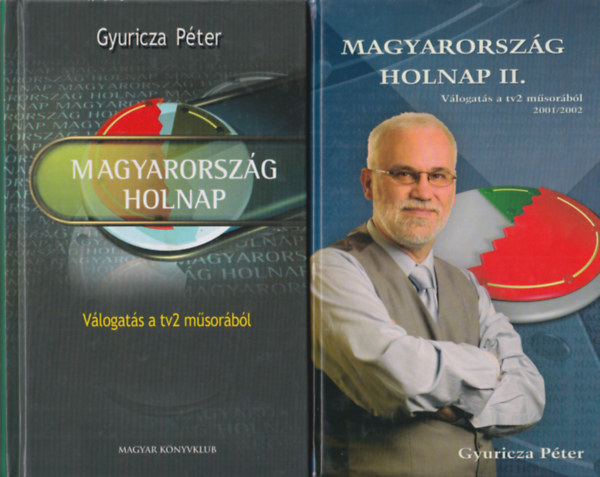 Gyuricza Pter - 2 db Gyuricza Pter riportregny : Magyarorszg holnap I-II.