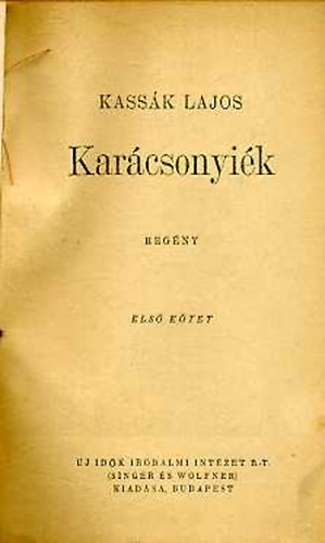 Kass�k Lajos - Kar�csonyi�k