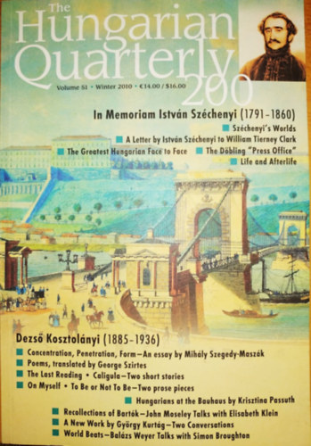 Zs�fia Zach�r  (Editor) - The Hungarian Quarterly 200 Volume 51 - Winter 2010
