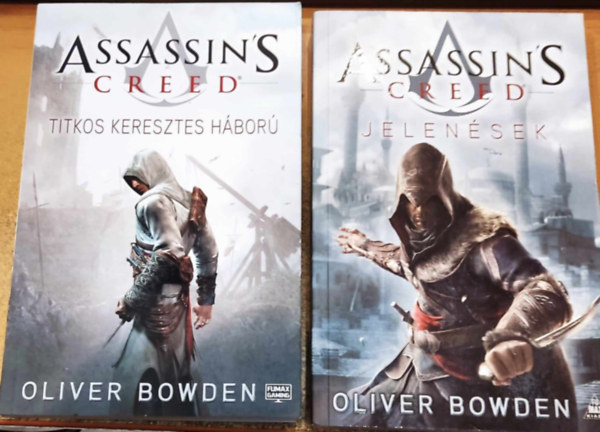 Oliver Bowden - 2 db Assassin's Creed: Titkos keresztes hbor + Jelensek (Fumax Gaming)(Fumax kiad)