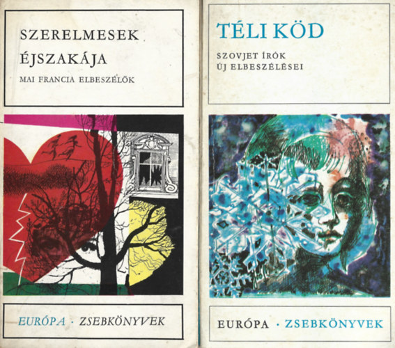 2 db Eur�pa Zsebk�nyvek, Szerelmesek �jszak�ja, T�li k�d