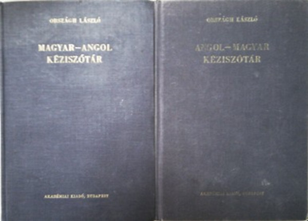 Angol-Magyar + Magyar-Angol kéziszótár (Országh)