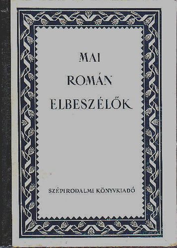 Mai rom�n elbesz�l�k