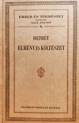 Dilthey - lmny s kltszet