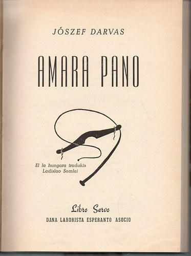 Darvas J�zsef - Amara Pano - Eszperant�