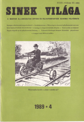 P�l J�zsef - S�nek vil�ga 1989. 4. - XXXII. �vfolyam 125. sz�m