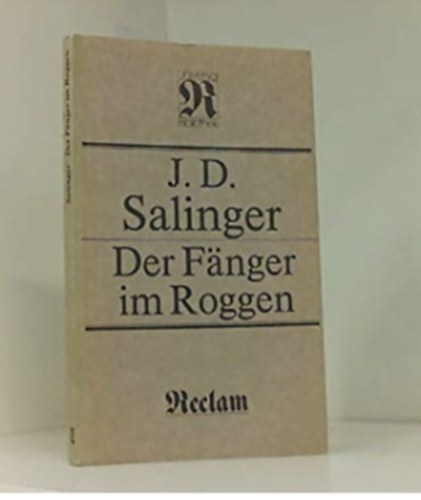 J. D. Salinger - Der F�nger im Roggen