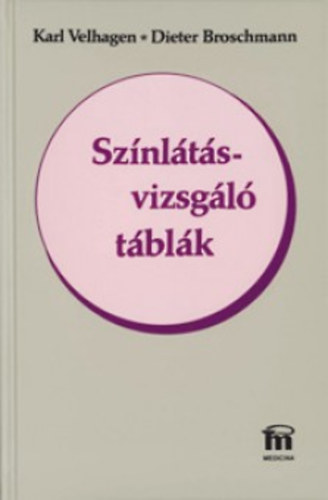 Dieter Broschmann; Karl Velhagen - Sznltsvizsgl tblk