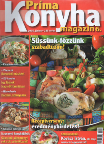 Hargitai Gyrgy - Prma konyha magazin 2005/6. - Sssnk-fzznk szabadtzn!