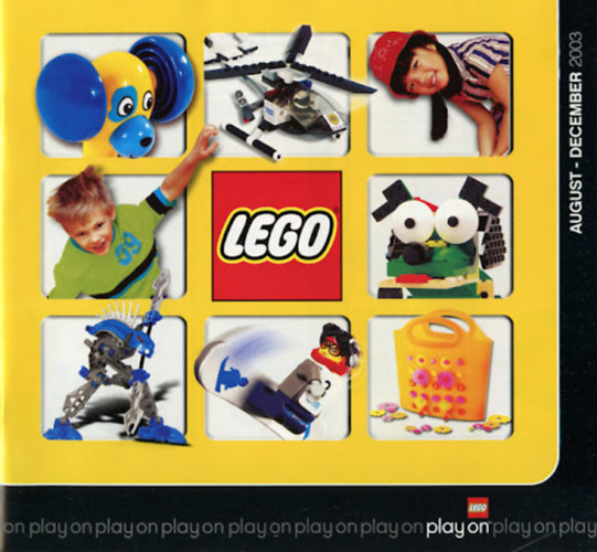LEGO katalgus 2003 augusztus-december