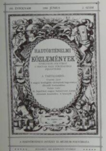 Hadtrtnelmi Kzlemnyek 1990/2