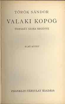 Trk Sndor - Valaki kopog I-II.