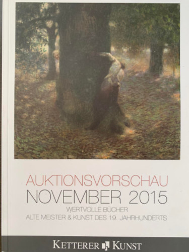 Auktionsvorschau November 2015