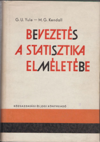 Bevezets a statisztika elmletbe