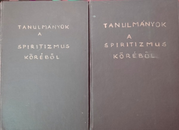Grünhut Adolf - Tanulmányok a spiritizmus köréből I-II.