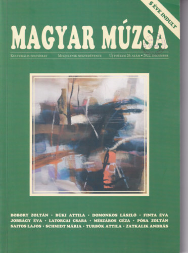 Magyar Mzsa j folyam 26. szm 2022. december