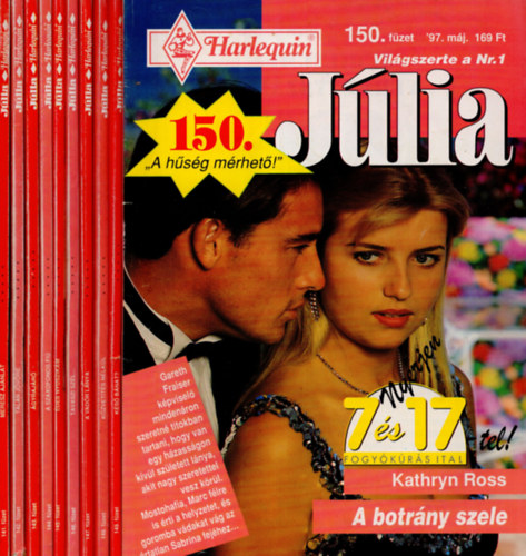 Debbie Macomber, Susan Napier, Liz Fielding Miranda Lee - 10 db Jlia magazin 141-150. fzet ( Mersz ajnlat, Taln jvre, gyrajr, A szaxofonos fi, des nyuszikm, Tavaszi szl..,A vadr lnya, Kzvetts nlkl, Ks bnat? A botrny szele