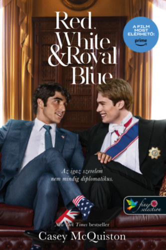 Casey McQiston - Red, White & Royal Blue - Vrs, fehr s kirlykk - filmes bortval