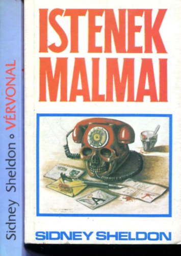 Sidney Sheldon - 2 db Sidney Sheldon k�tet (Istenek malmai - V�rvonal)