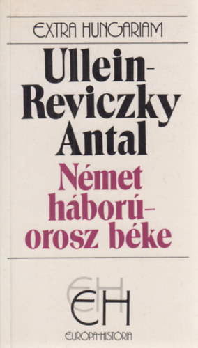 Ullein-Reviczky Antal - Nmet hbor-orosz bke (EH)