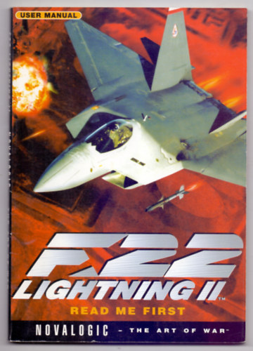by Nova Logic  (Author) - F-22 Lightning II Pilot Manual (User Manual)
