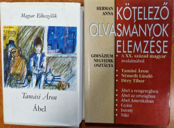Herman Anna - 2db könyv.Ábel-összes+Kötelező olvasmányok elemzése 7.
