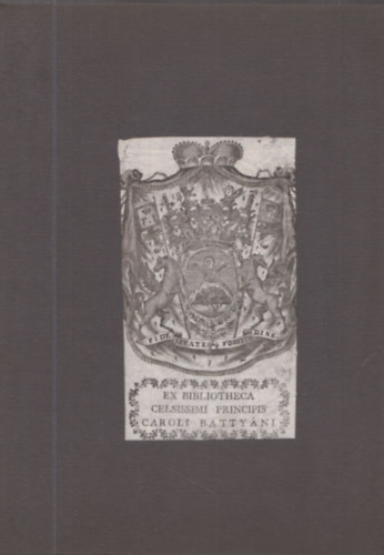 Ex Libris - Batthyny Kroly (1698-1772) (eredeti nyomat)