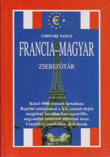Csiffáry Tamás - Francia-magyar, Magyar-francia zsebszótár