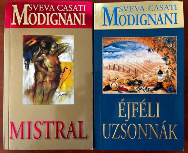 Steva Casati Modignani - 2db Modignani knyv (jfli uzsonnk +Mistral)