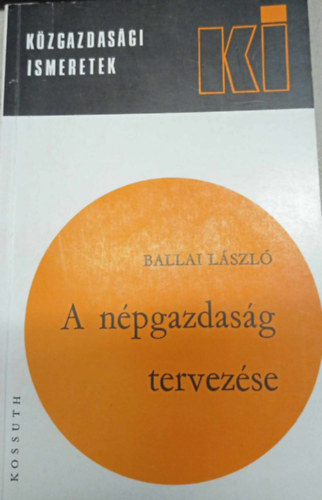 A npgazdasg tervezse