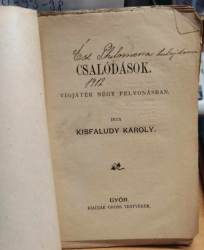 Kisfaludy Kroly - Csaldsok