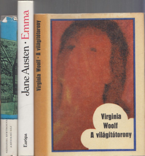 3 db klasszikus regény: A világítótorony + Emma + A hétormú ház