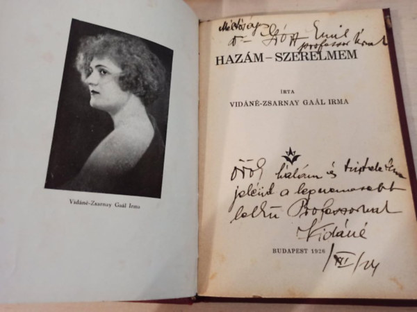 Vid�n�-Zsarnay Ga�l Irina - Haz�m - szerelmem