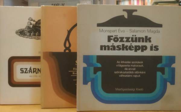 Frank J�lia, Monspart �va, Salamon Magda, Makay B�la - 3 db F�zz�nk m�sk�pp is + Szabadt�z�n + Sz�rnyaspar�d�