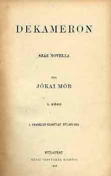 J�kai M�r - Dekameron III.