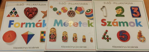Park Knyvkiad - 3 db "Els pillantsra": Formk + Mretek + Szmok