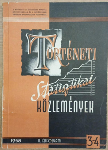 Trtneti Statisztikai Kzlemnyek II. vf. 3-4. 1958