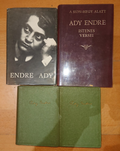 Ady Endre - ! db Ady Endre ktet: sszes versei I-II. Ady Endre istenes versei, Endre Ady: La morto de la cielarko (esszperant)