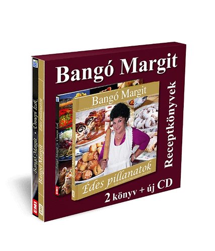 Bang Margit - Receptknyvek - nnepi zek + des pillanatok - CD-vel