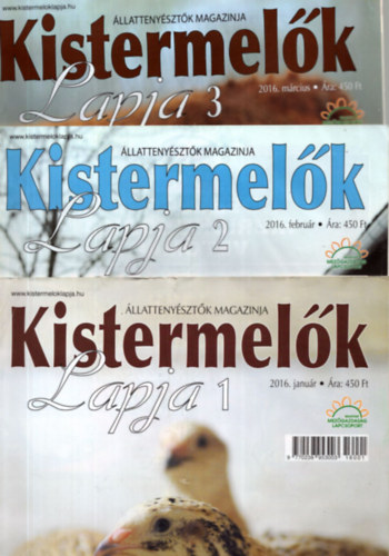 Bagi Orsolya - Kistermel�k Lapja 2016. 60. �vf. ( 12 sz�m egy�tt , teljes )