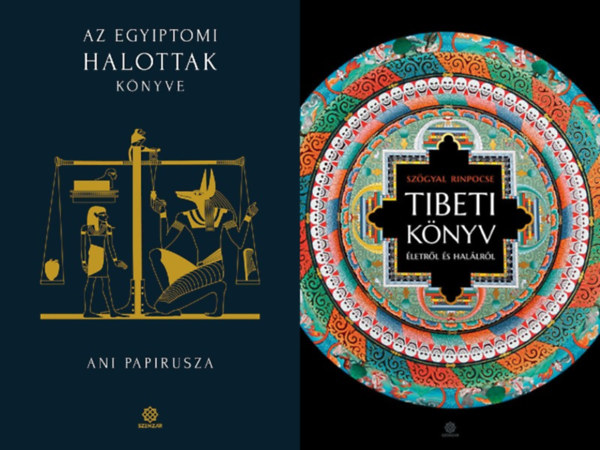 Szgyal Rinpocse - 2 db Halottasknyv: Az egyiptomi Halottak knyve - Ani papirusza + Tibeti knyv letrl s hallrl