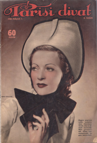 Somfay Margit  (szerk.) - Prisi divat 1938. mjus 1. (8. szm)