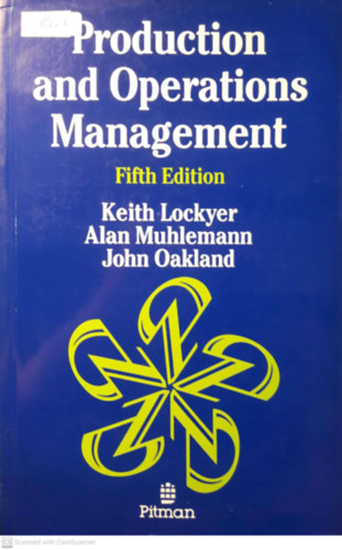 Alan Muhlemann John S. Oakland K. G. Lockyer - Production and Operations Management