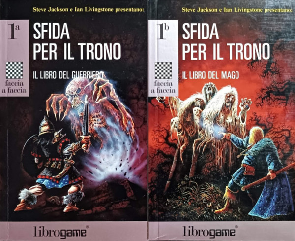 Martin Allen Andrew Chapman - Sfida per il trono: Il libro del guerriero + Il libro del mago (Faccia a faccia)