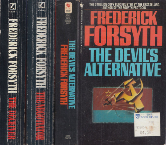 Frederick Forsyth - The Devil's Alternative + The Negotiator + The Deceiver (3 db)