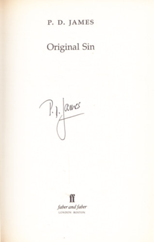 P. D. James - Original Sin