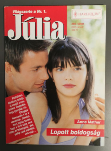 Anne Mather - Lopott boldogság (Júlia 285. kötet)